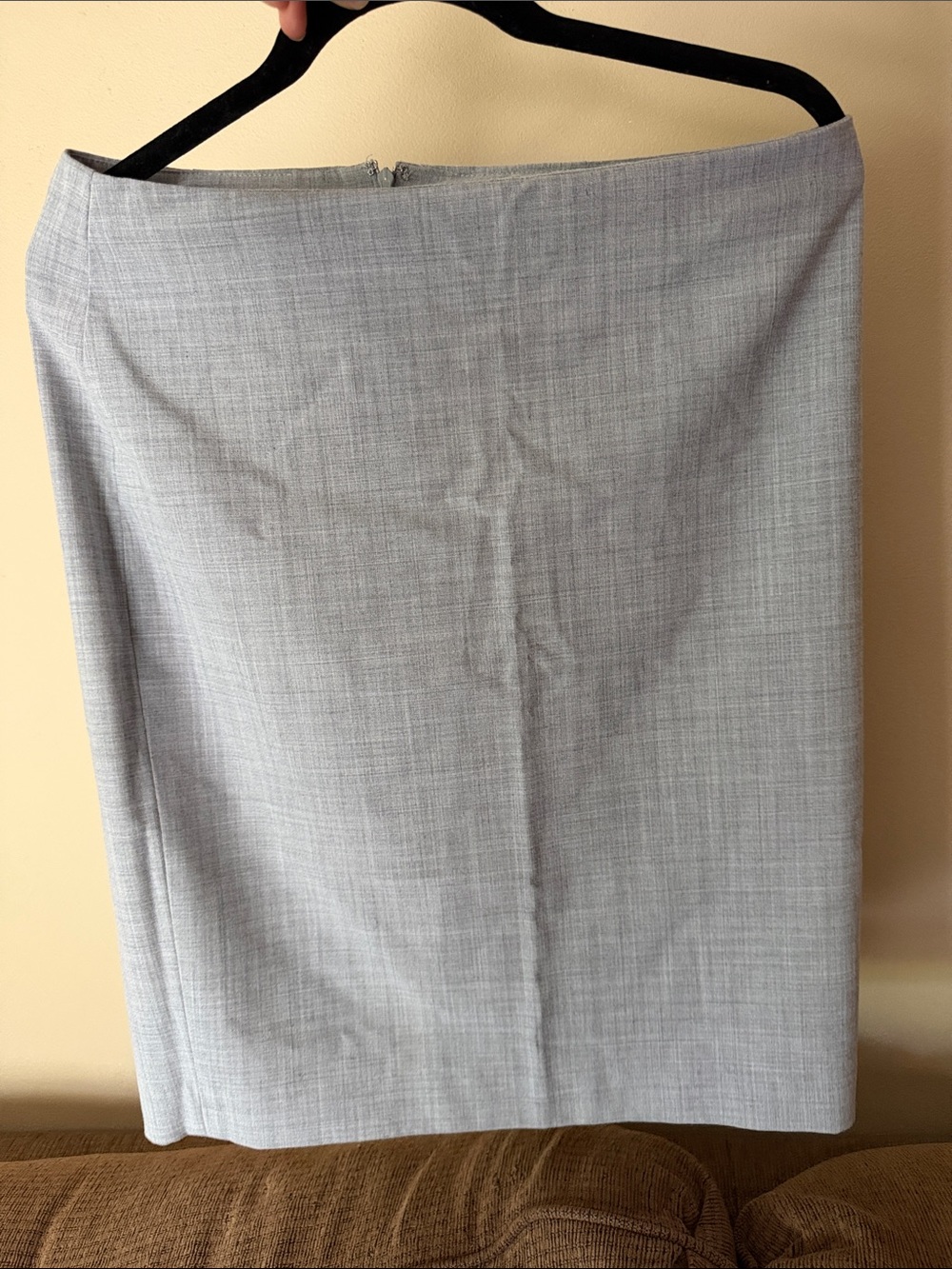 Victoria's Secret Light Gray Pencil Skirt